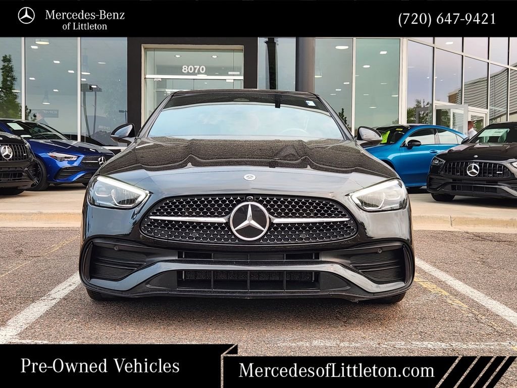 Used 2023 Black Mercedes-Benz C 300 image 2