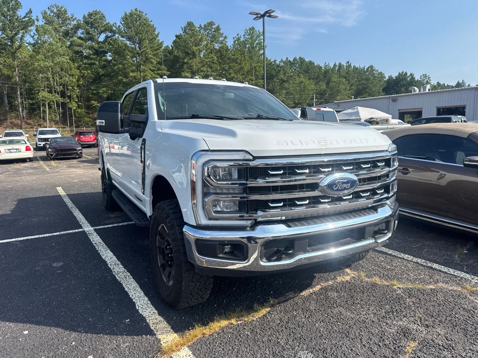 Used 2024 White Ford Lariat image 3