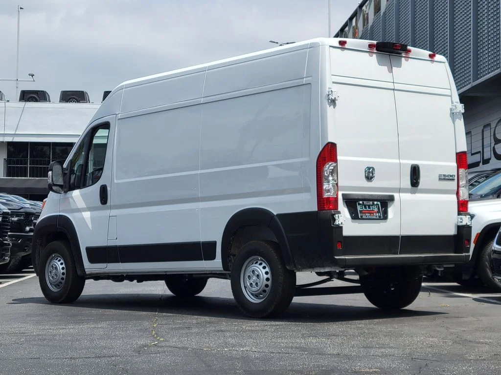 New 2026 Bright White Clearcoat RAM High Roof image 2
