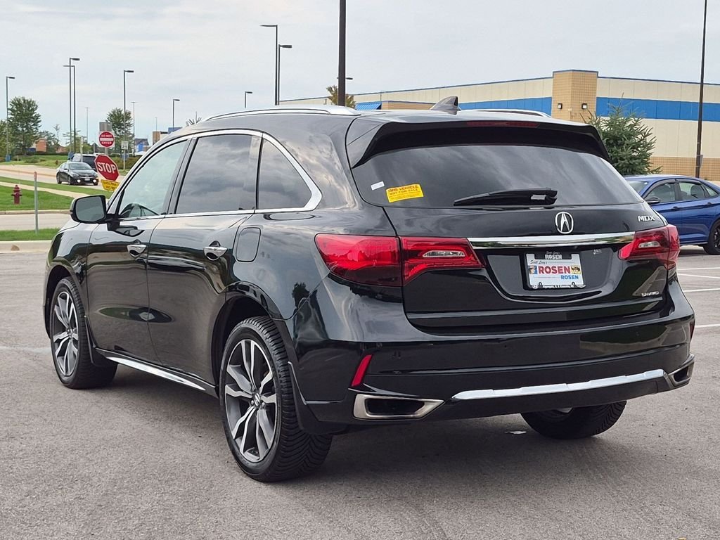 Used 2020 Black Acura Advance image 5