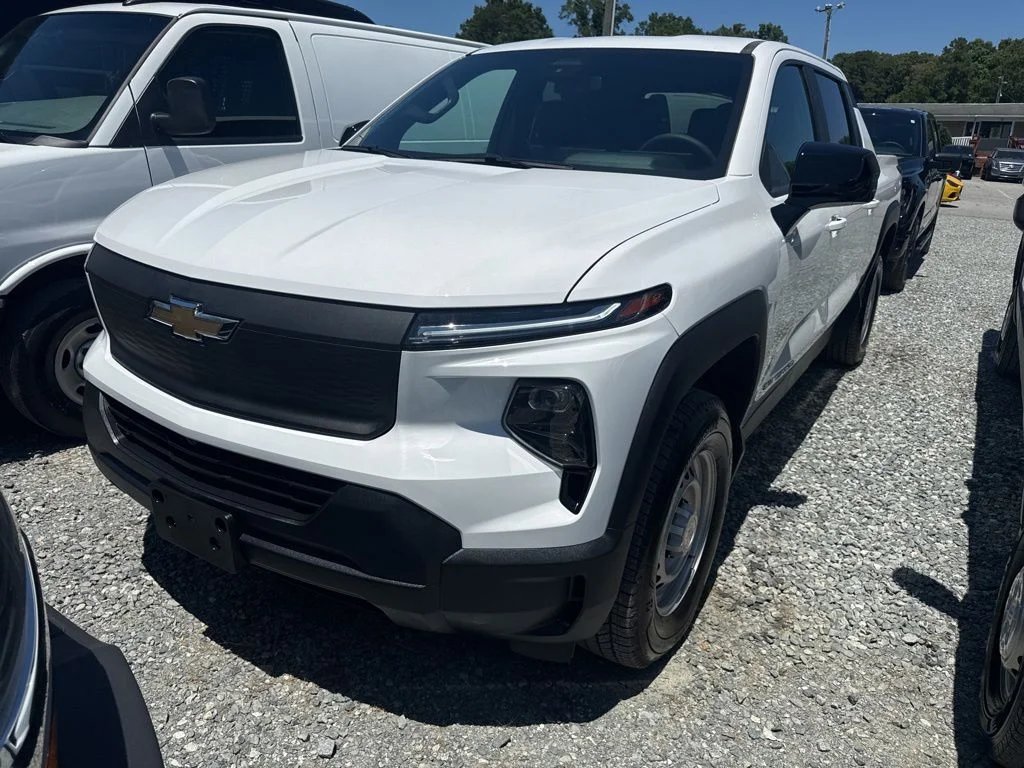 Used 2024 White Chevrolet Work Truck image 1