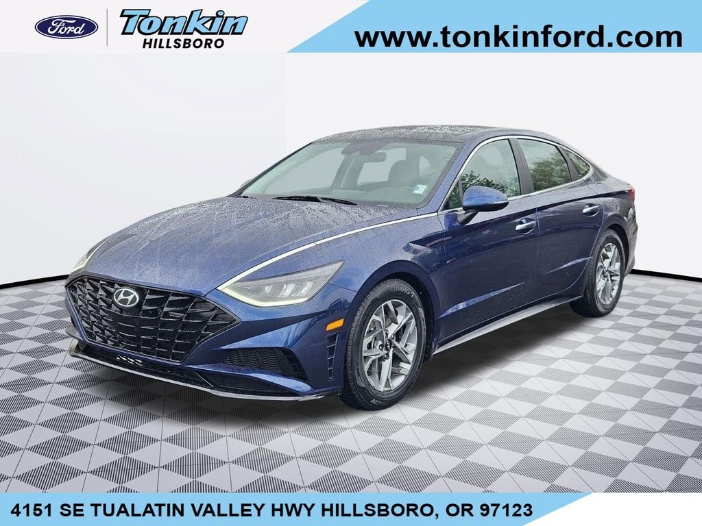 Used 2020 Stormy Blue Hyundai SEL image 1