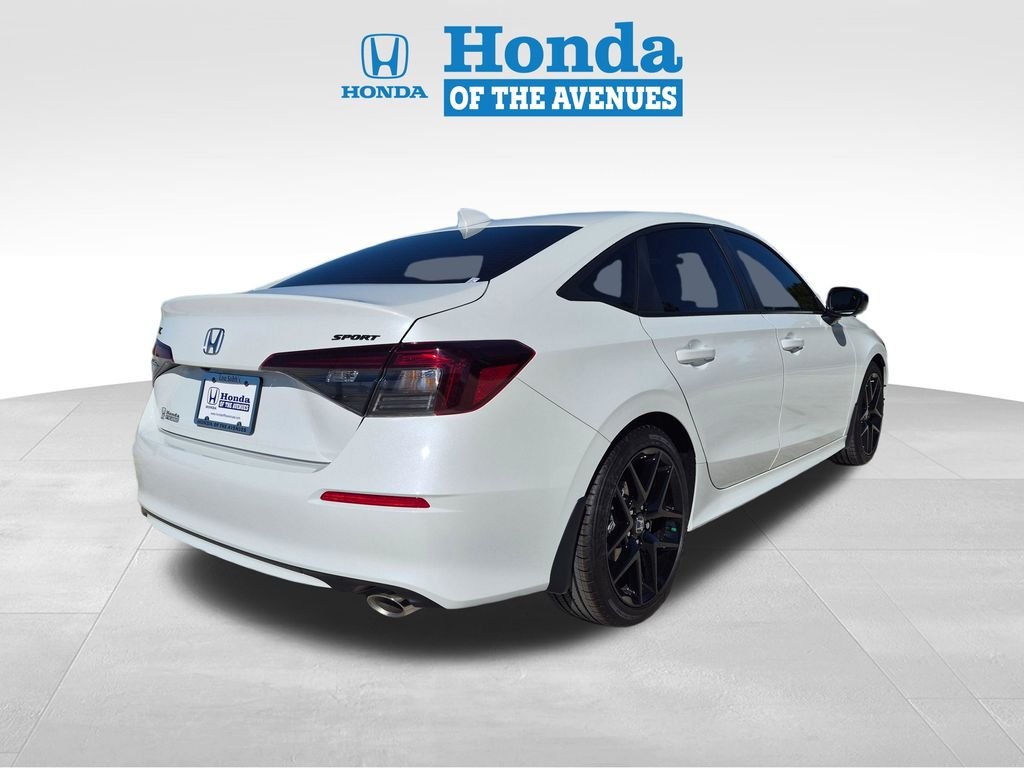 New 2026 Platinum White Pearl Honda Sport image 6