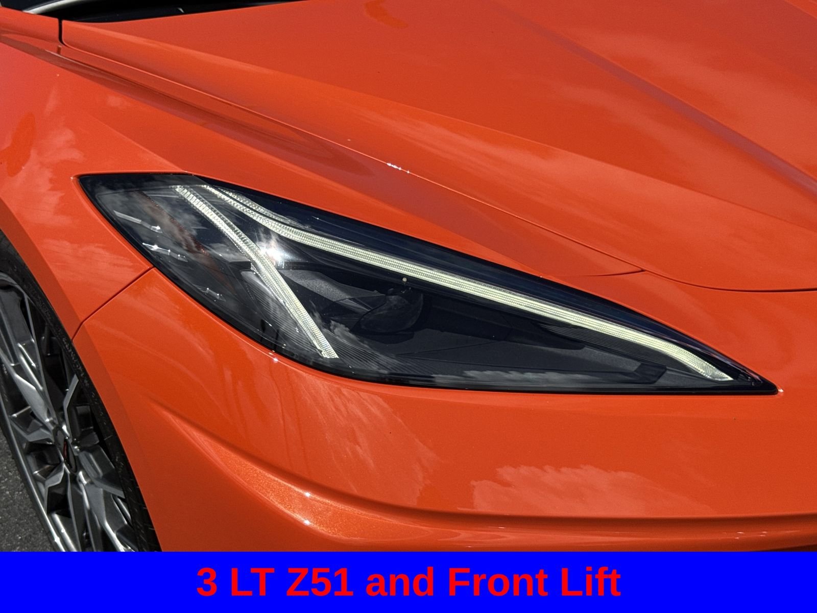 Used 2025 Sebring Orange Tintcoat Chevrolet Stingray image 10