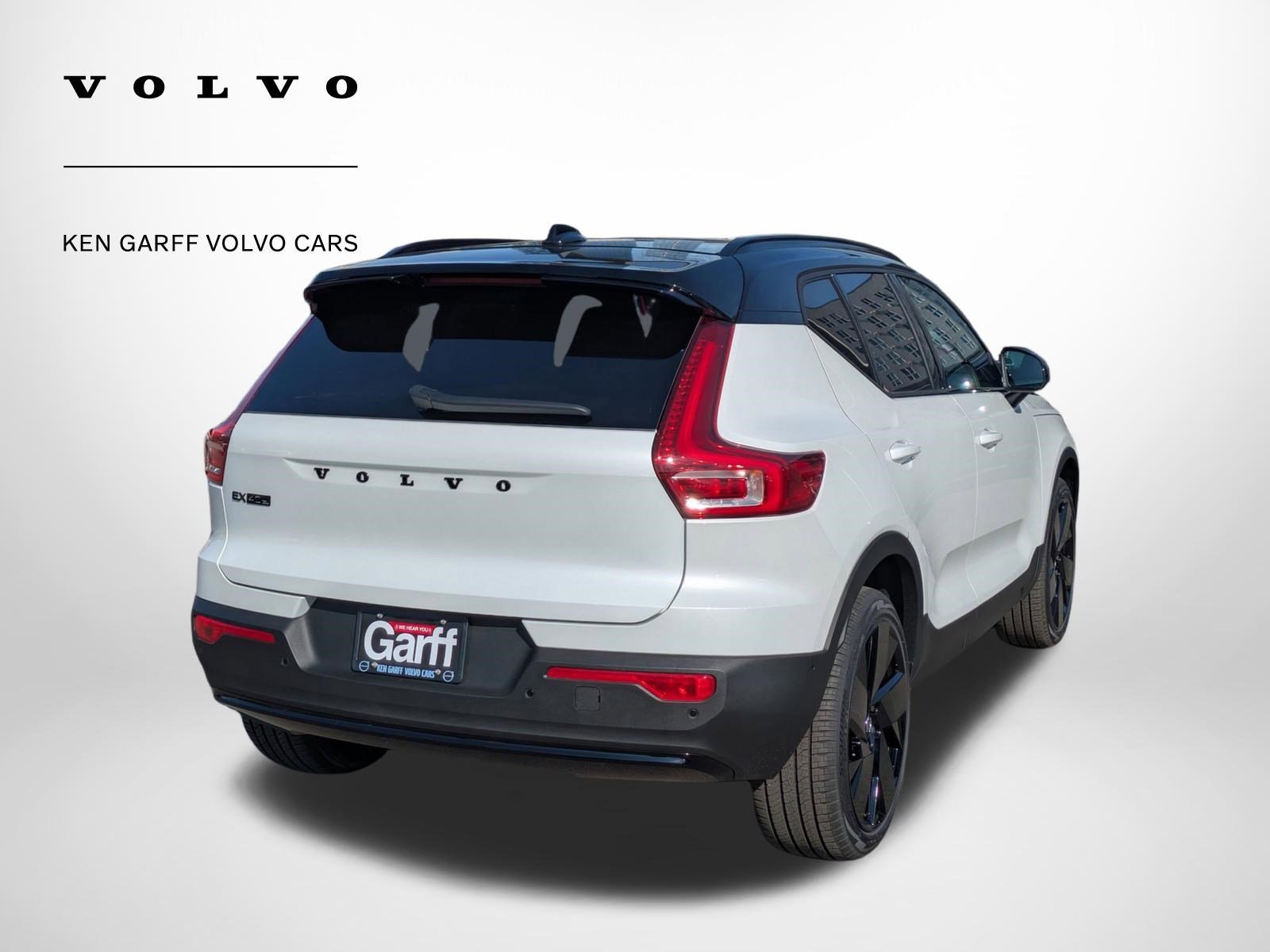 New 2026 Crystal White Volvo Ultra Black Edition image 3
