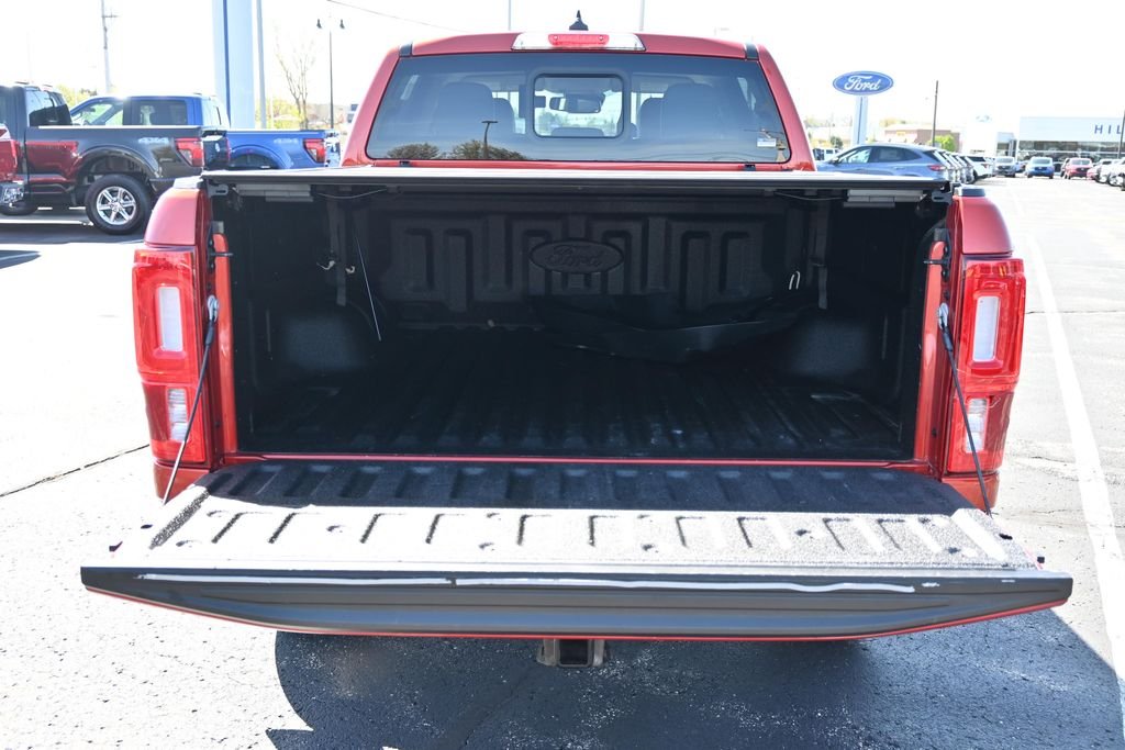 Certified Used 2023 Hot Pepper Red Metallic Tinted Clearcoat Ford Lariat image 12