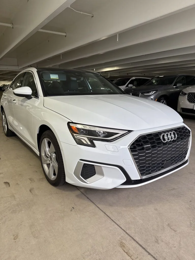 Used 2023 Glacier White Audi 40 Premium Plus image 3