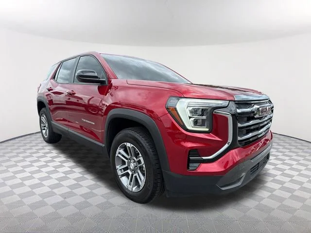 Used 2025 Volcanic Red Tintcoat GMC Elevation image 3