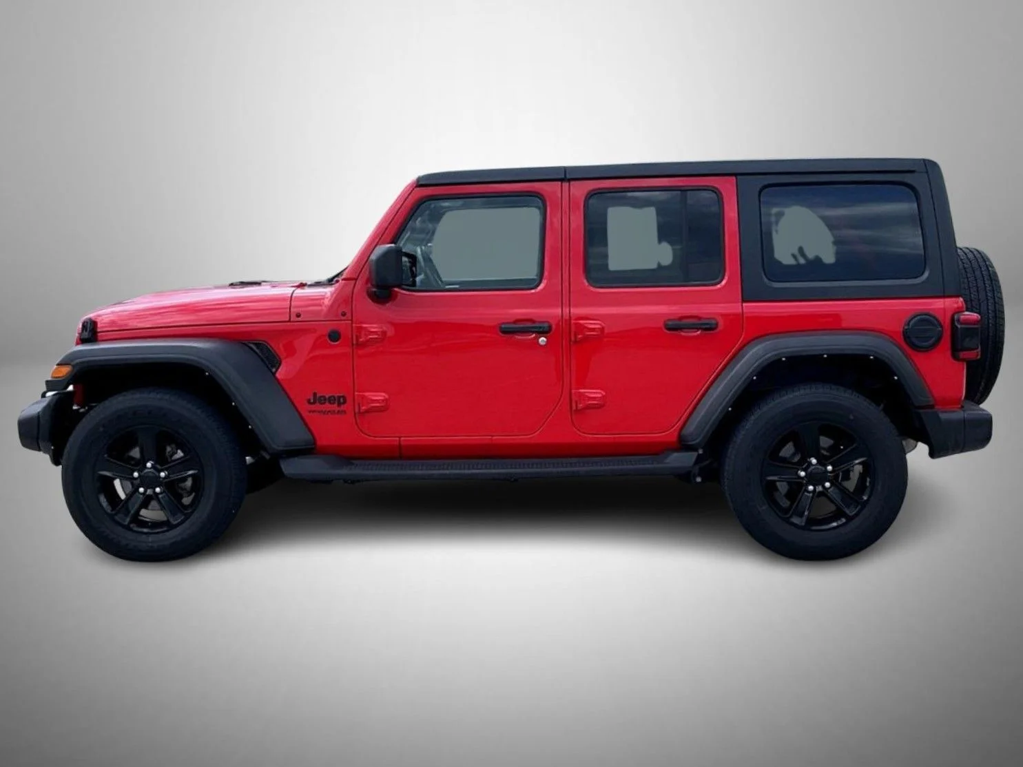 Used 2022 Red Jeep Unlimited Sport Altitude image 8