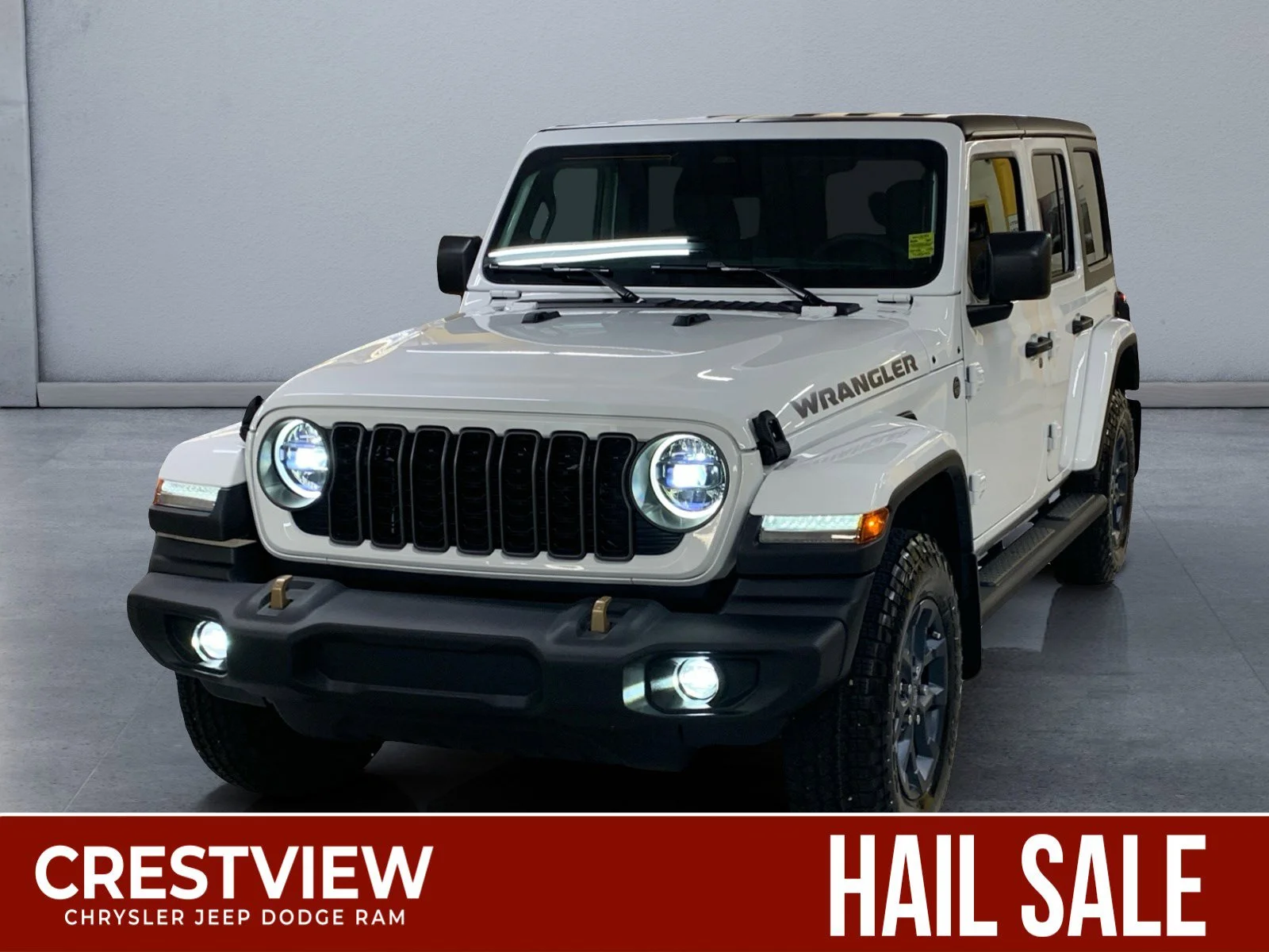 New 2026 Bright White Jeep 85th Anniversary image 1
