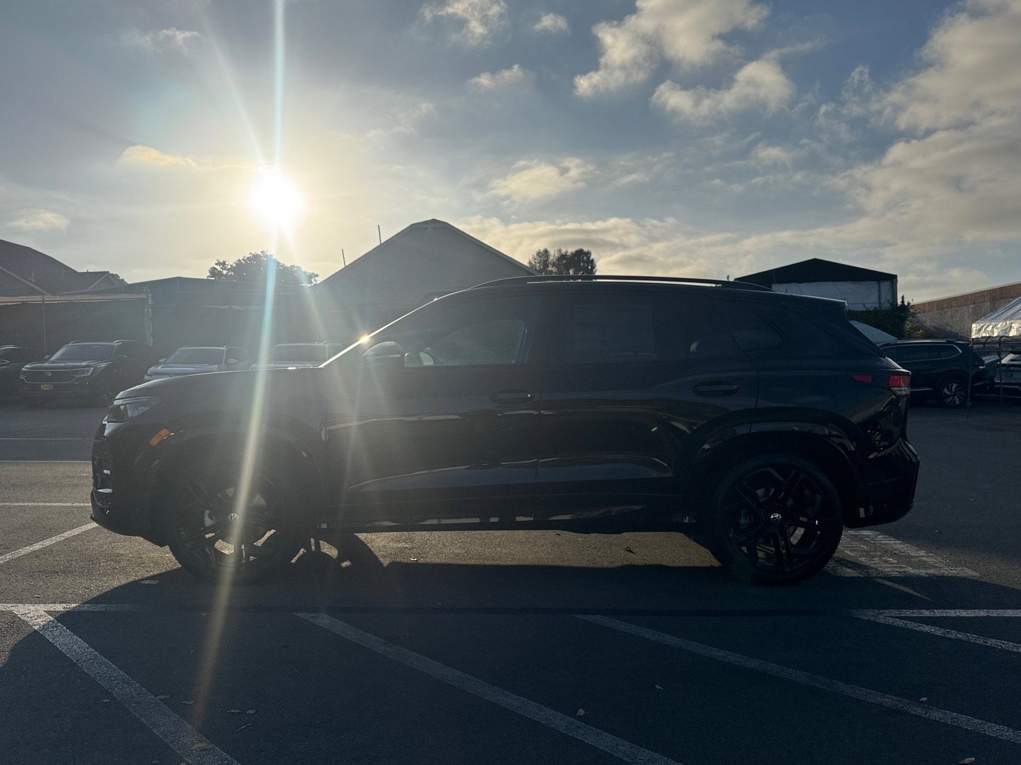 New 2026 Black Volkswagen SE R-Line Black image 2