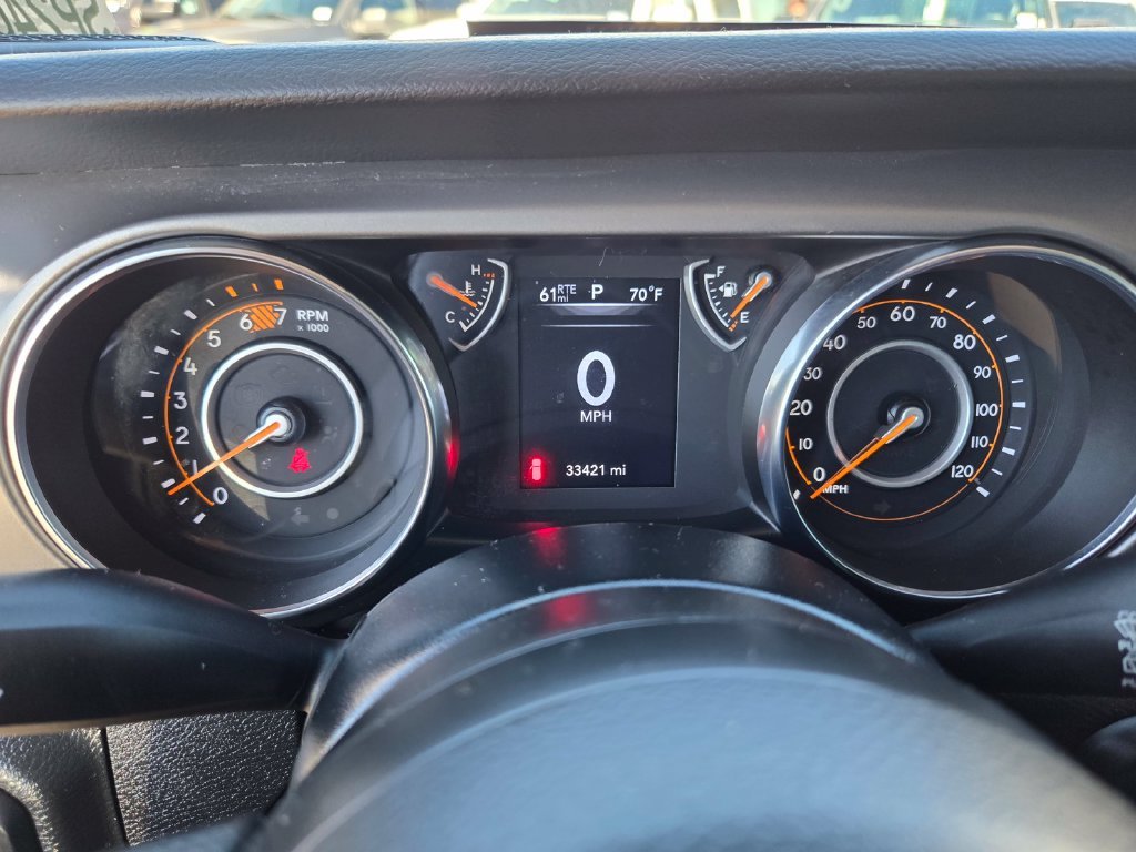 Used 2022 Black Jeep Unlimited Sport image 18