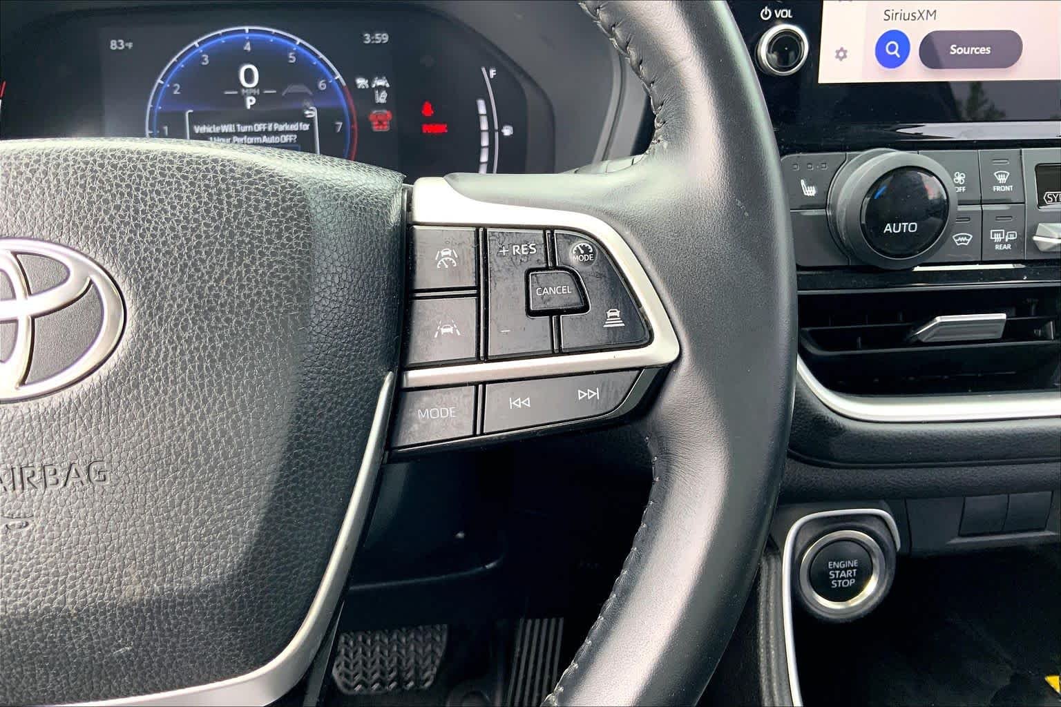 Used 2025 Midnight Black Metallic Toyota XLE image 24