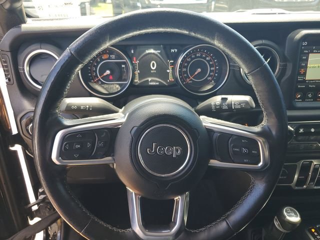 Used 2020 Black Jeep Unlimited Sahara image 10