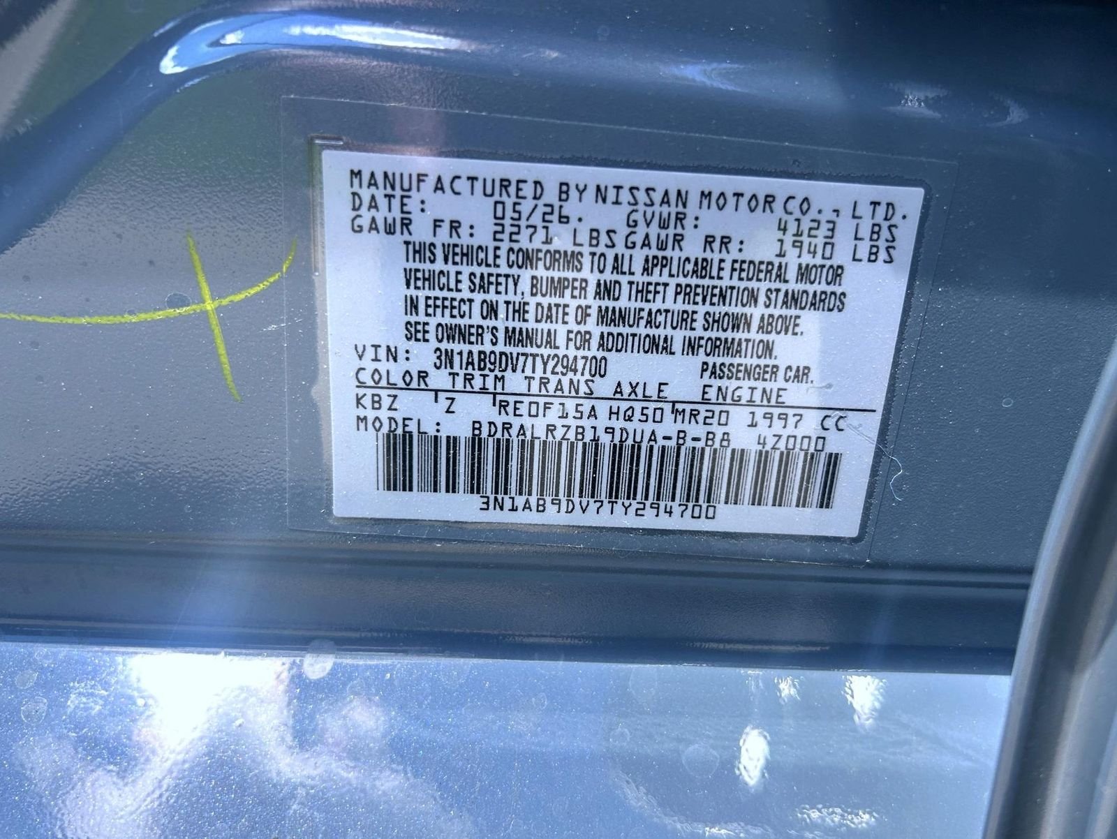 New 2026 Atlantic Gray Metallic Nissan SR image 25