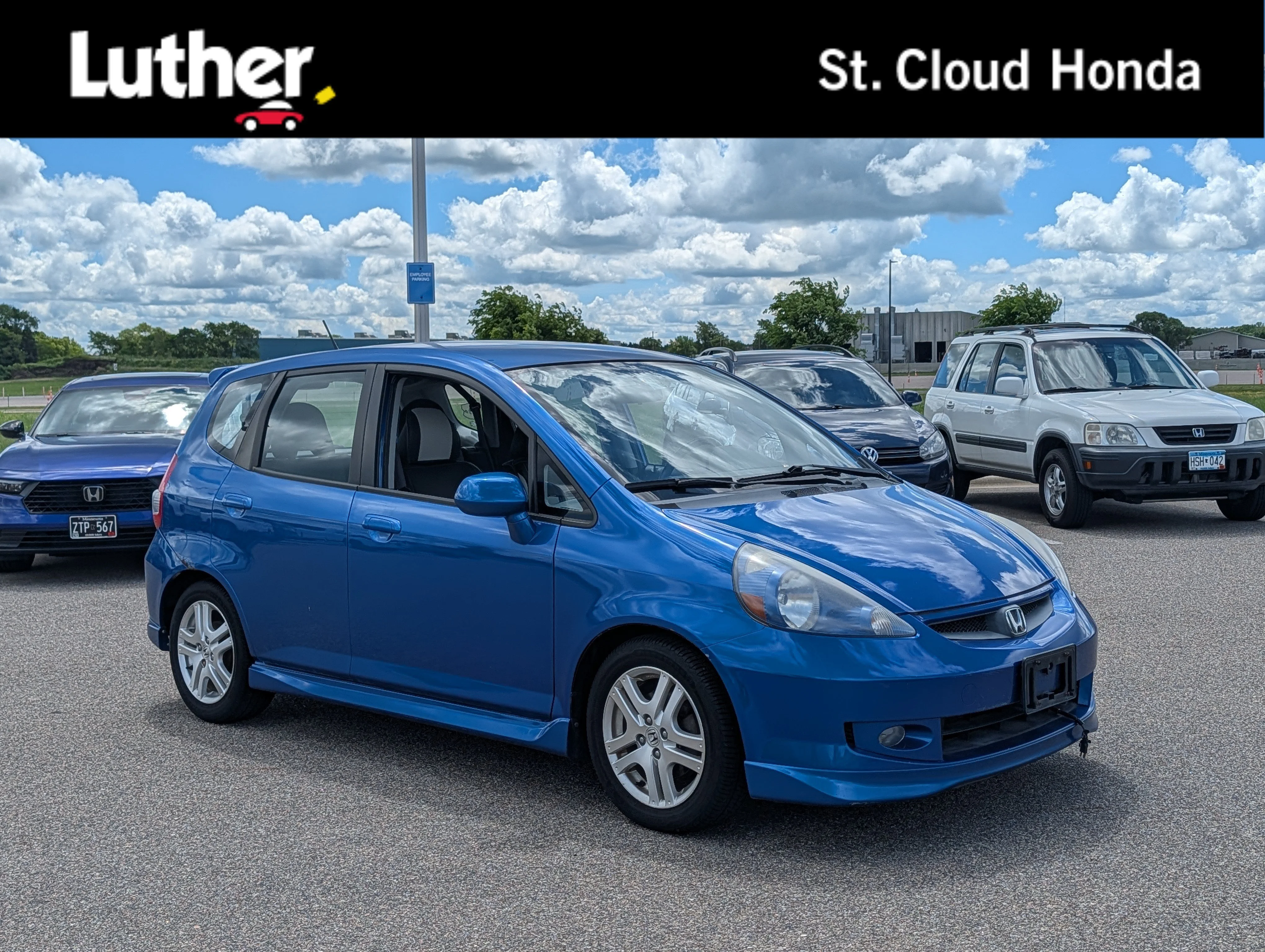 Used 2007 Vivid Blue Pearl Honda Sport image 1