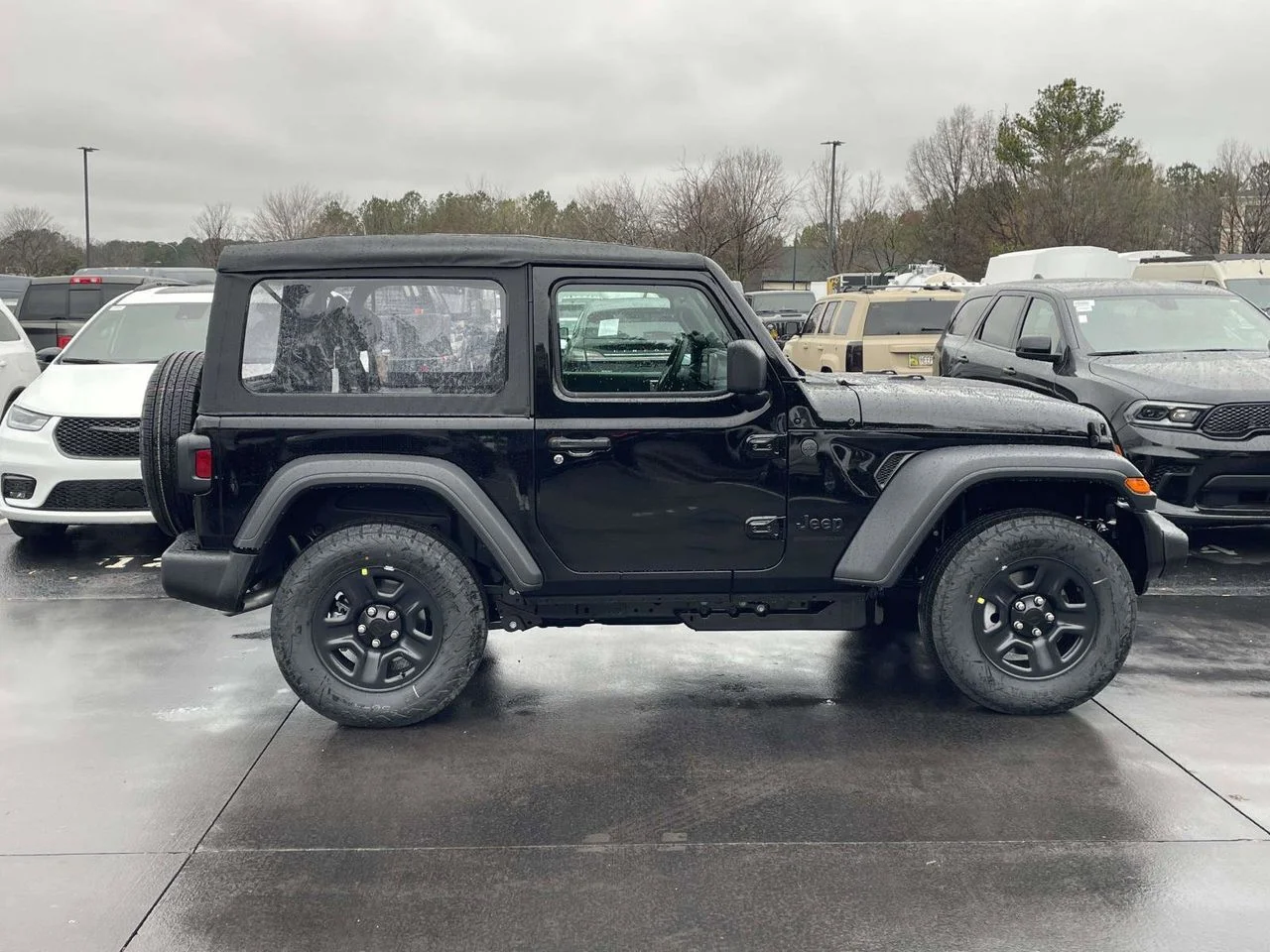 New 2026 Black Clear-Coat Exterior Paint Jeep Sport image 10