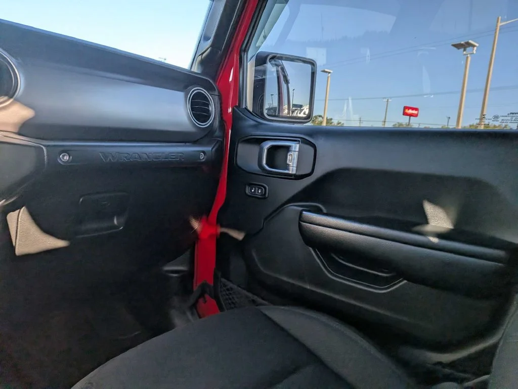 Used 2020 Red Clearcoat Jeep Unlimited Sport image 13