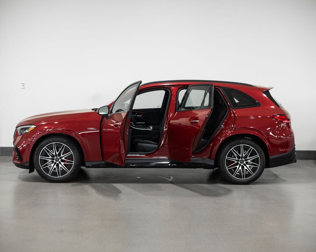 New 2026 MANUFAKTUR Patagonia Red Metallic Mercedes-Benz GLC 43 AMG® image 3