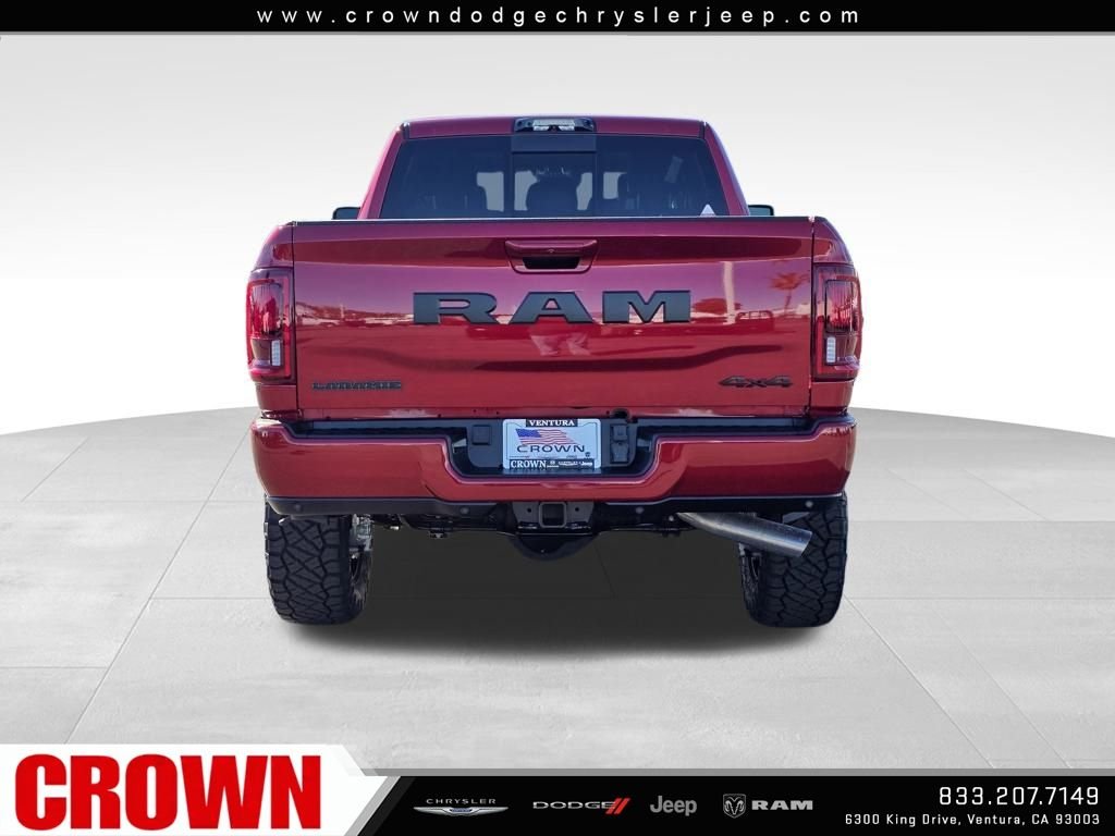 New 2026 Molten Red Pearl-Coat Exterior Paint RAM Laramie image 6
