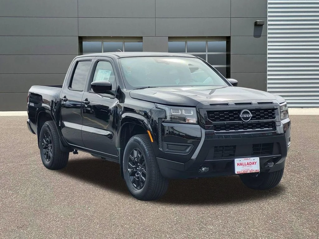 New 2026 Super Black Nissan Crew Cab SV image 2