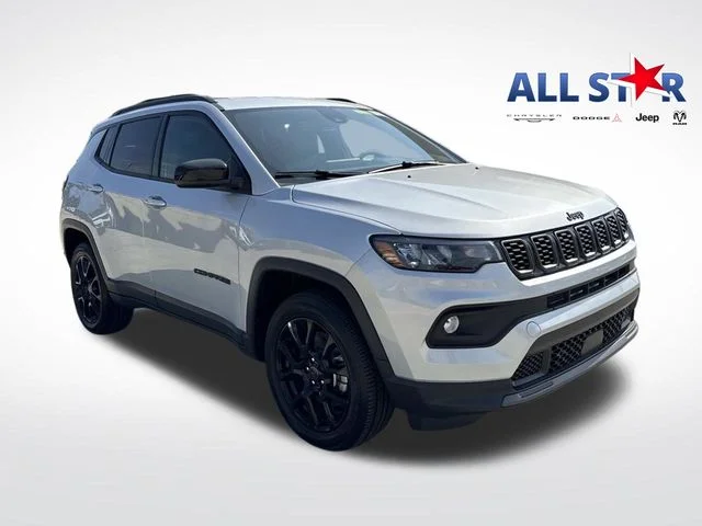 New 2026 Silver Jeep Latitude image 1
