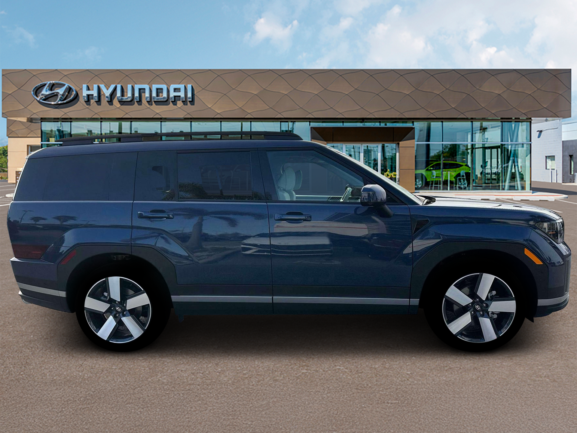 New 2026 Atlantis Blue Hyundai Limited FWD image 9