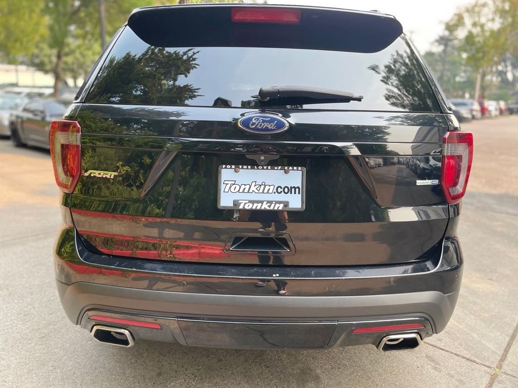 Used 2016 Shadow Black Ford Sport image 5