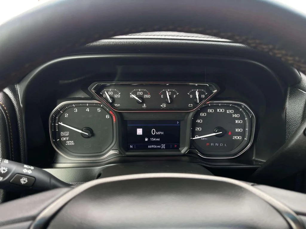 Used 2021 Ebony Twilight Metallic GMC AT4 image 21