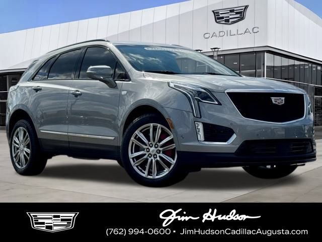 Argent Silver Metallic 2025 Cadillac XT5 Sport AWD SUV / Crossover Four-Wheel Drive