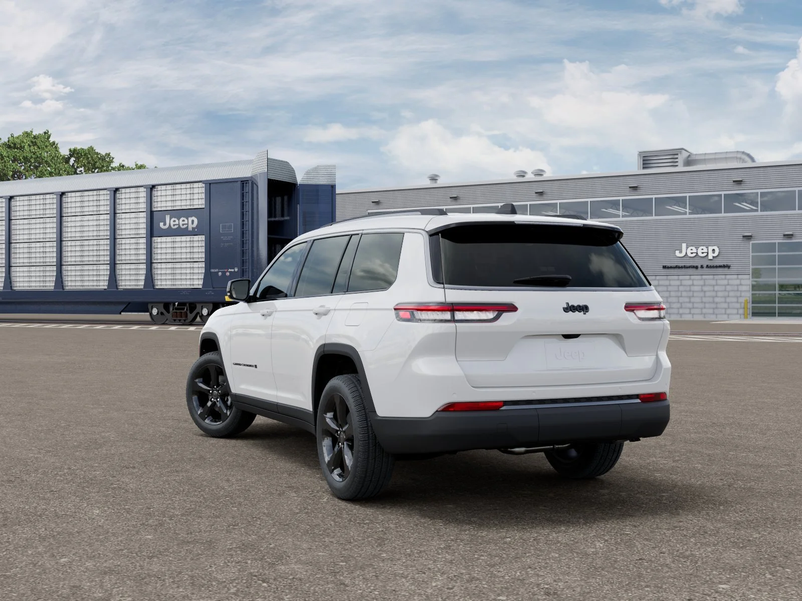 New 2027 Bright White Clearcoat Jeep Limited image 3