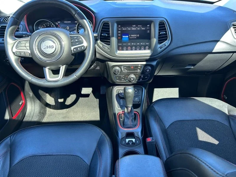 Certified Used 2021 Laser Blue Jeep 4WD Trailhawk image 11