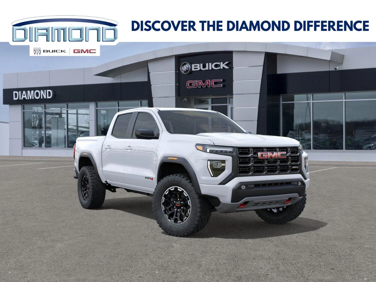 New 2026 Summit White GMC AT4 image 1