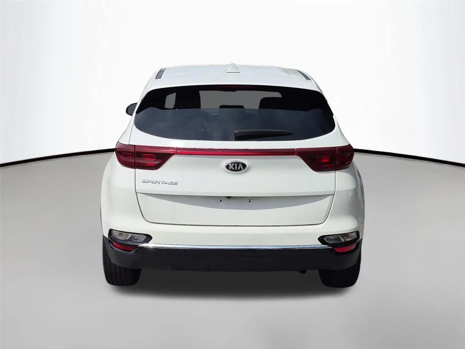 Used 2020 Clear White Kia LX image 4