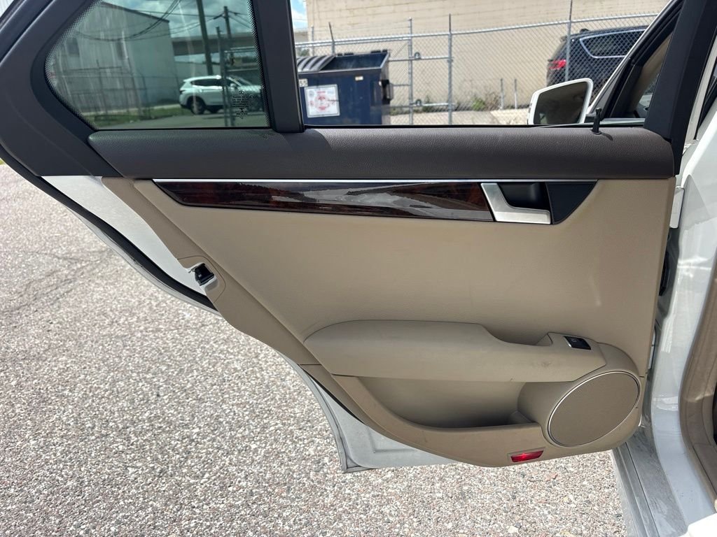 Used 2014 White Mercedes-Benz C 250 image 12