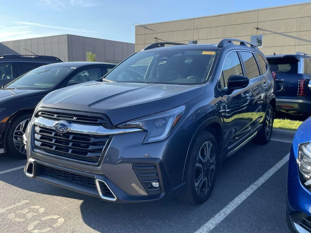Used 2024 Magnetite Gray Metallic Subaru Touring image 2