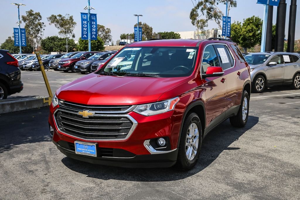 Used 2021 Red Tintcoat Chevrolet LT image 3