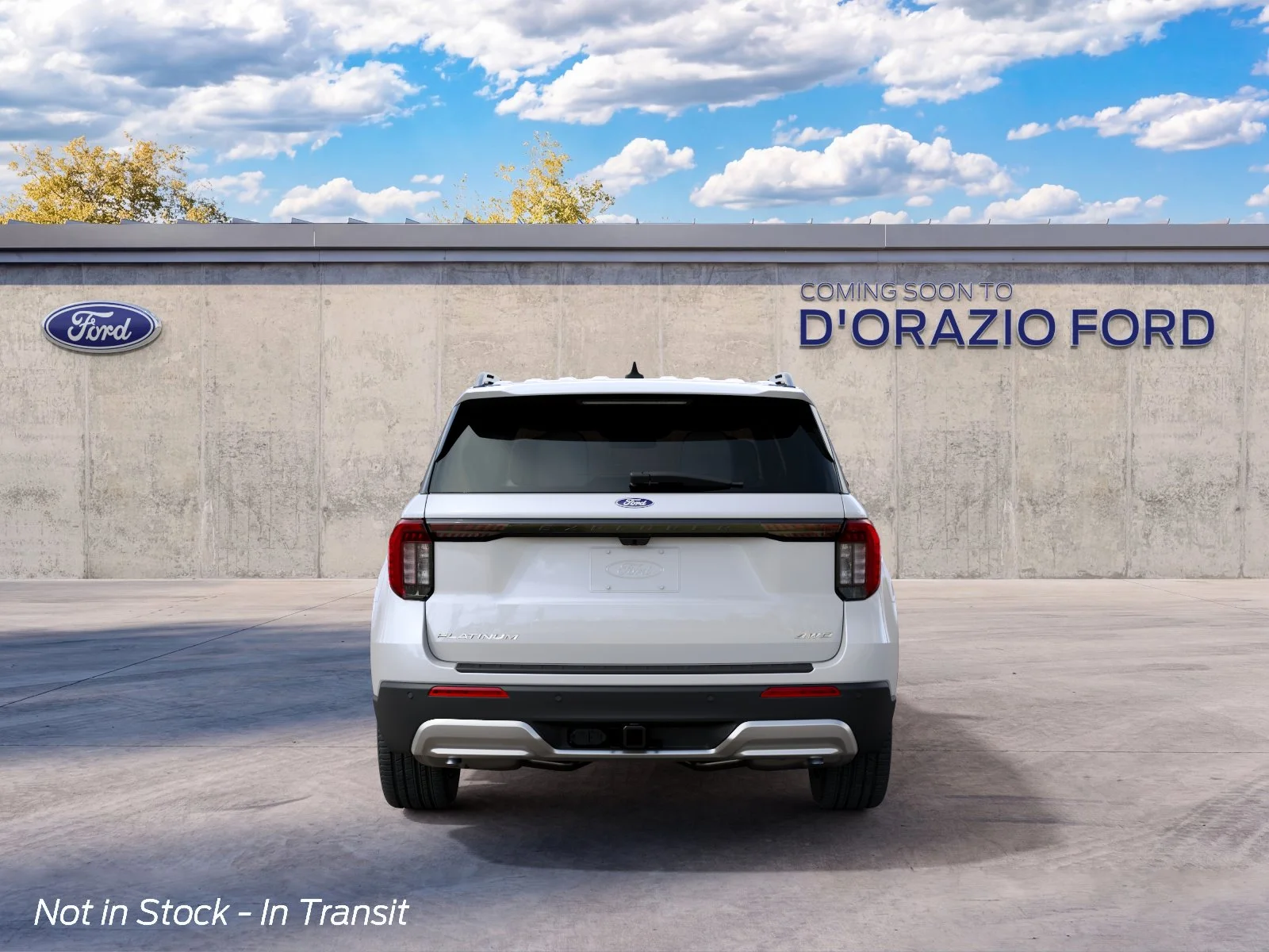 New 2027 Star White Metallic Tri-Coat Ford Platinum™ image 4
