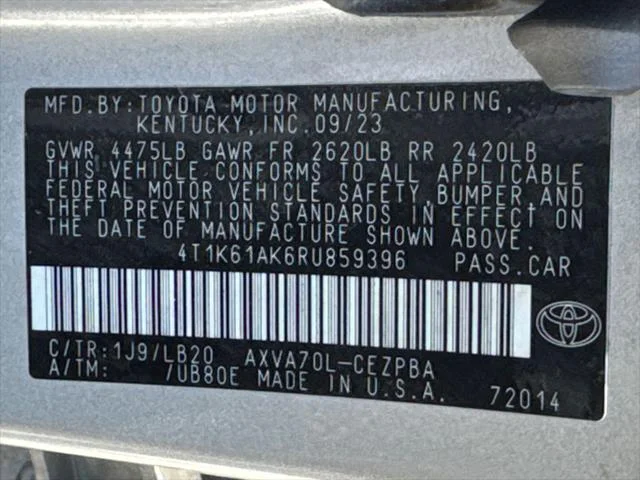 Certified Used 2024 CELESTIAL SILVER Toyota  image 30