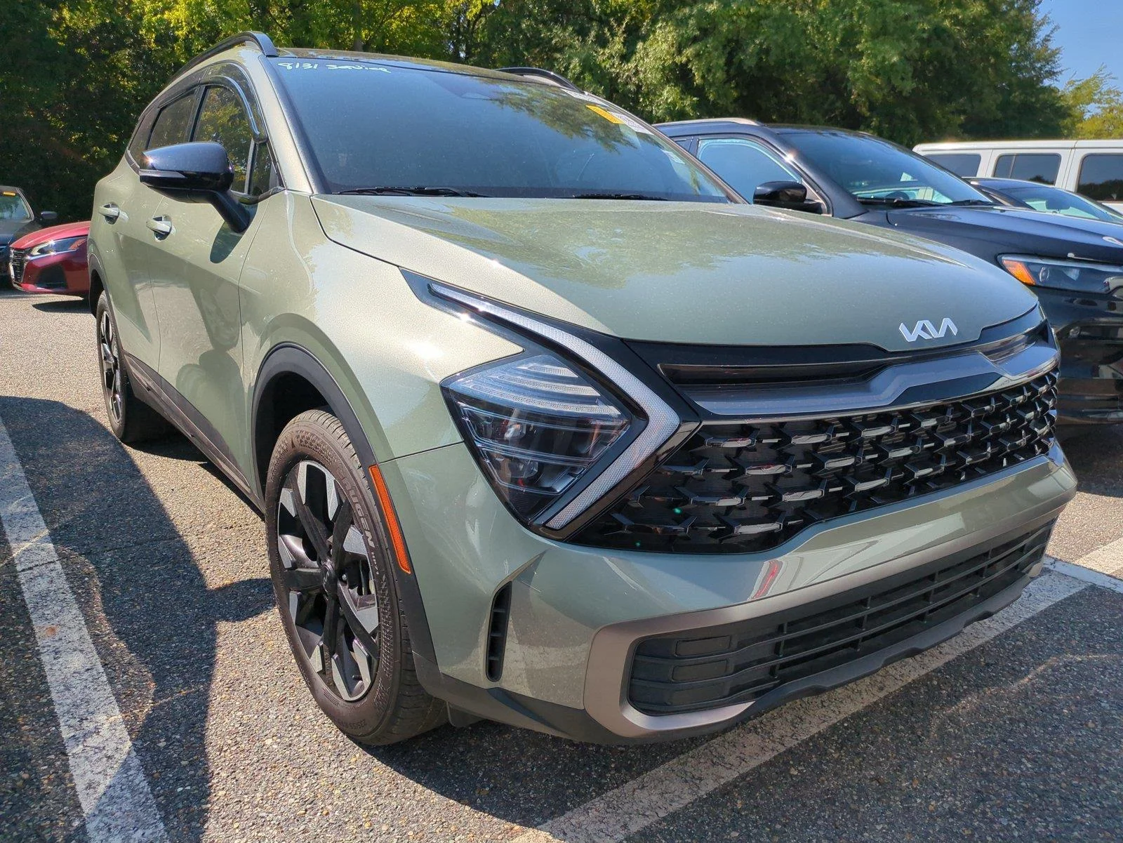 Used 2024 Jungle Green Kia X-Line image 2