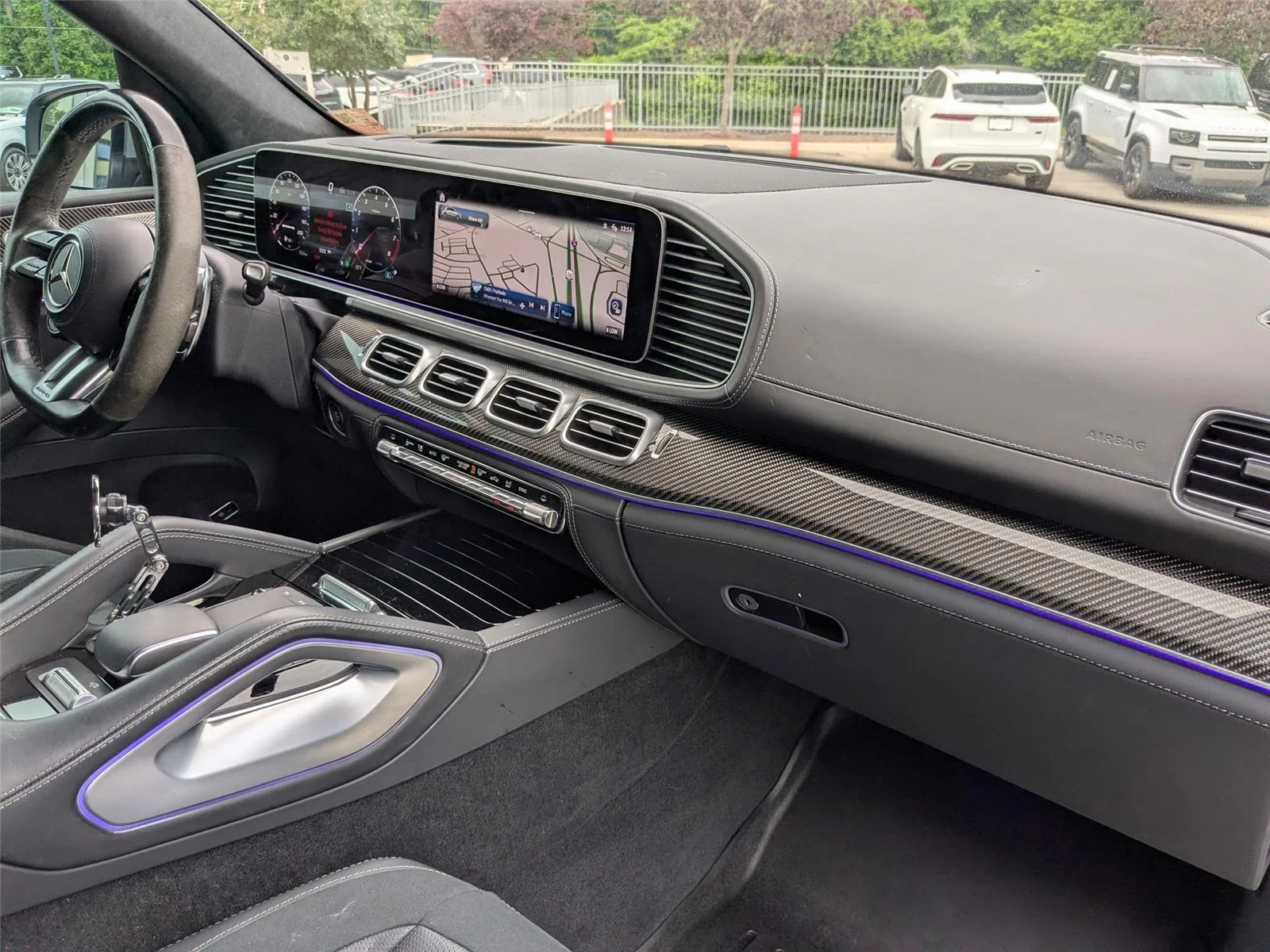 Used 2024 MANUFAKTUR Alpine Grey Mercedes-Benz AMG® GLE 63 S image 34