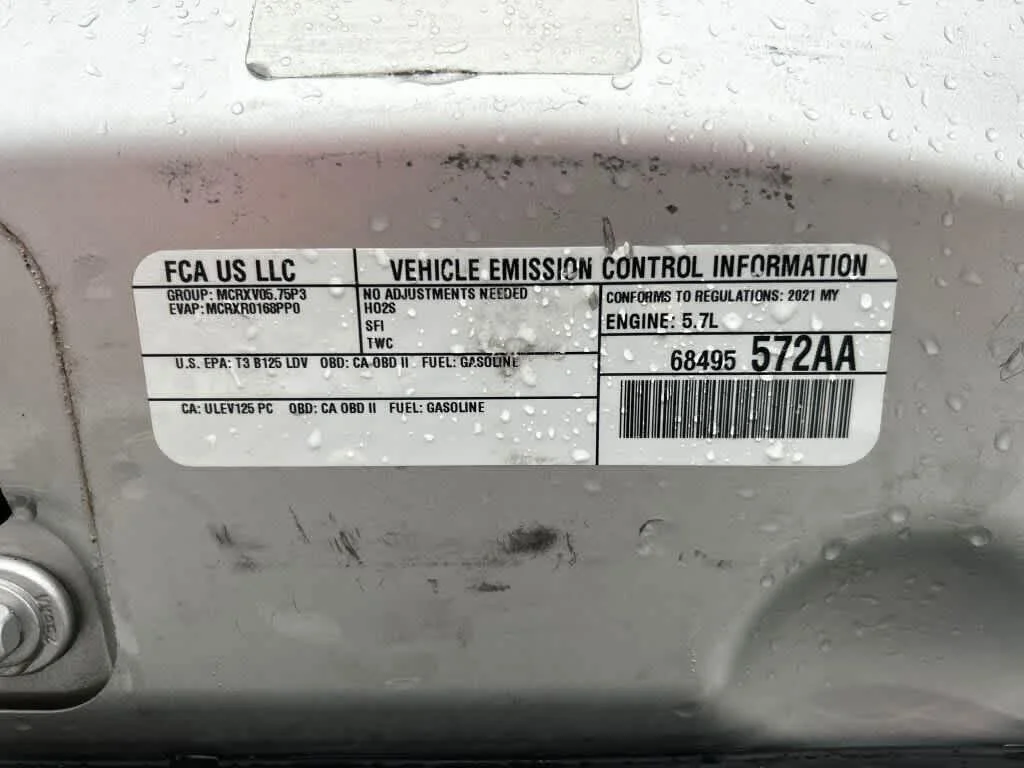 Used 2021 Triple Nickel Clearcoat Dodge R/T image 35