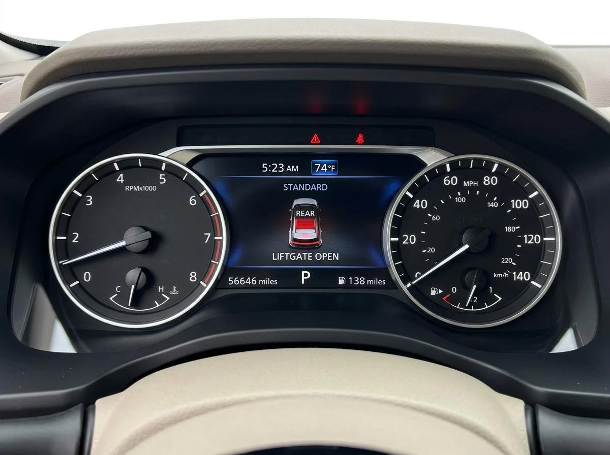 Used 2023 Gun Metallic Nissan SV image 13