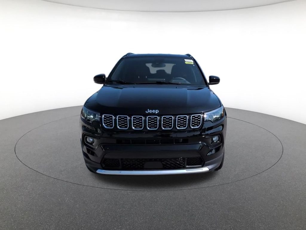New 2026 Diamond Black Crystal Pearlcoat Jeep Limited image 2