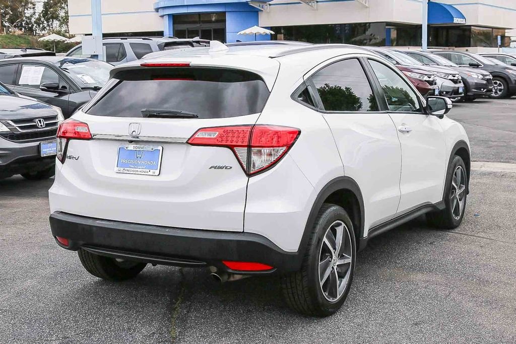 Used 2021 Platinum White Pearl Honda EX image 6