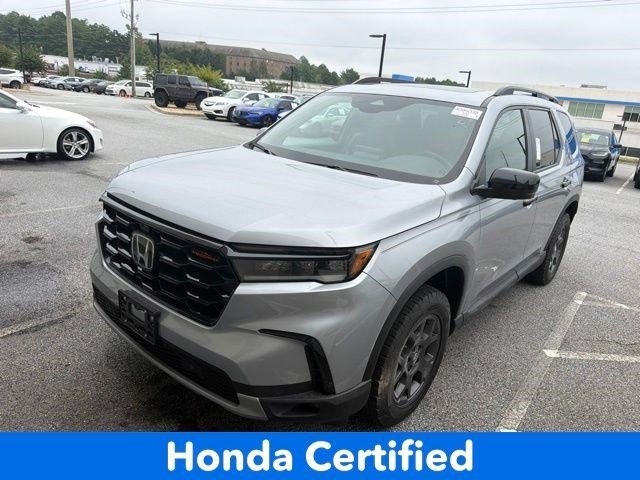 Certified Used 2025 White Honda TrailSport image 1