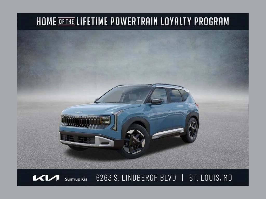 New 2027 Frost Blue Kia EX image 1