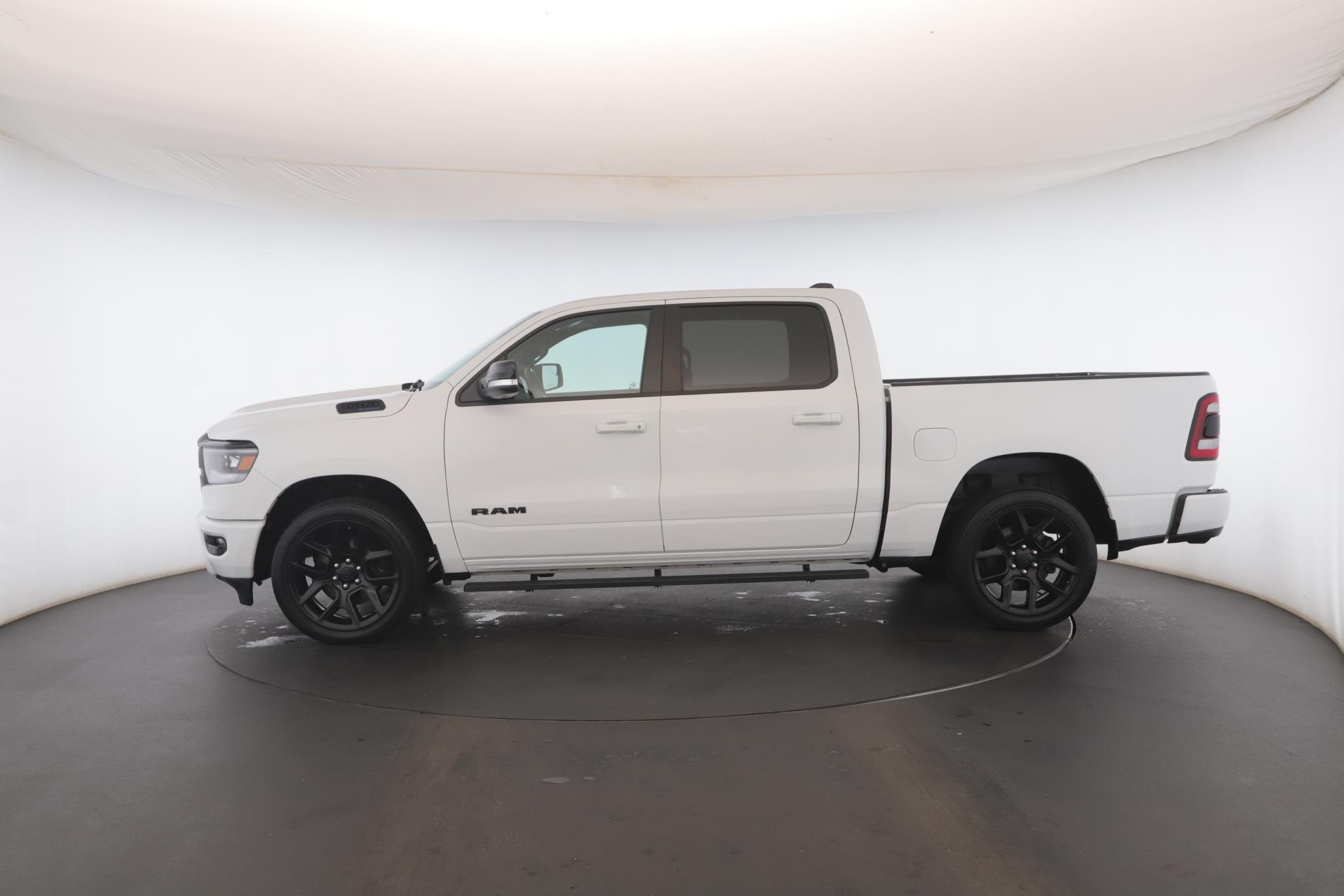 Used 2021 Bright White Clearcoat Ram Big Horn 4x4 Crew Cab 5