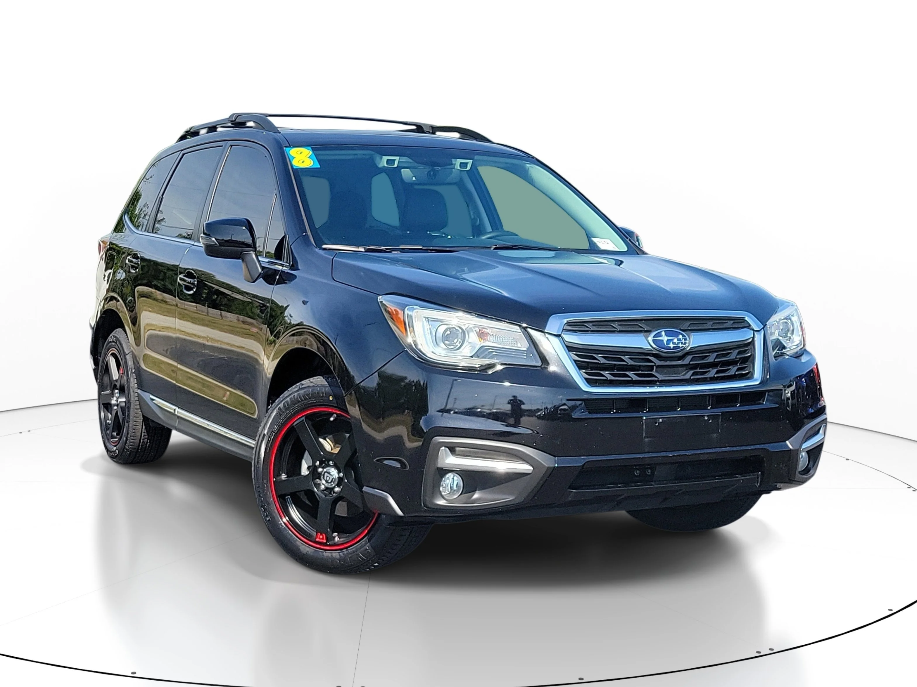 Used 2018 Crystal Black Silica Subaru Touring image 1