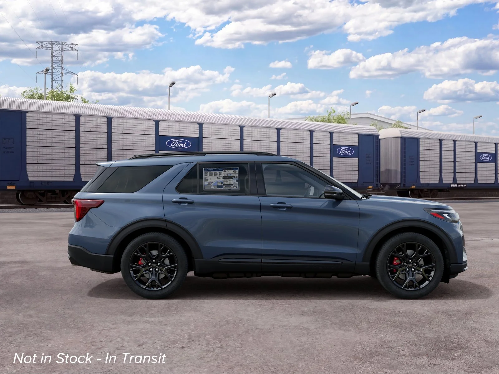 New 2027 Vapor Blue Metallic Ford ST image 5
